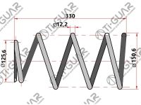 Пружина C4T-52841 / TG-CSS0037* Ti·GUAR