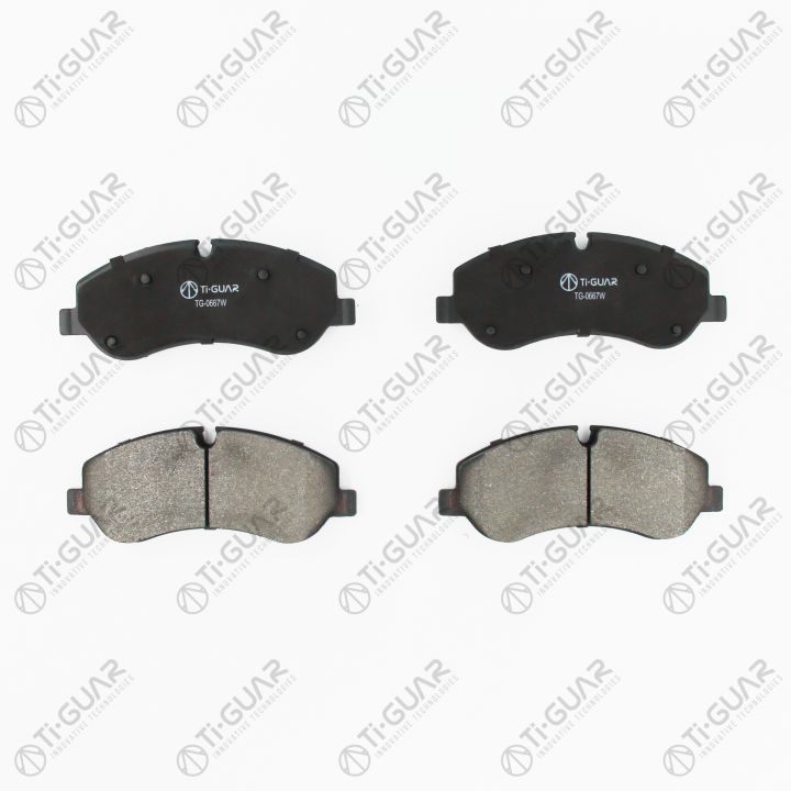Тормозные колодки TG-0667/PN0667W* Ti·GUAR Тормозные колодки TG-0667/PN0667W* Ti·GUAR