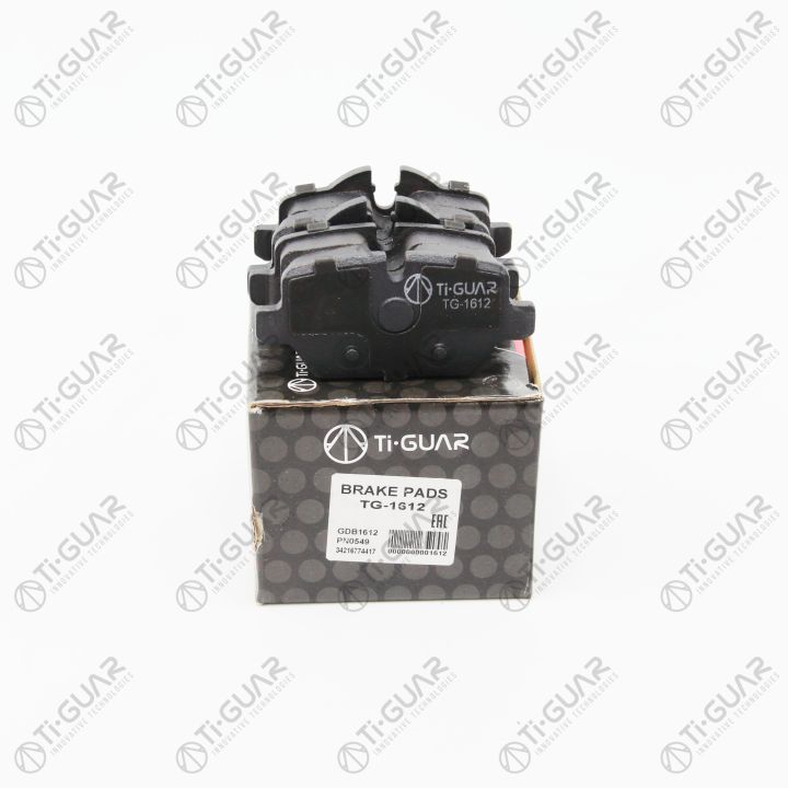 Тормозные колодки TG-1612/PN0549* Ti·GUAR Тормозные колодки TG-1612/PN0549* Ti·GUAR